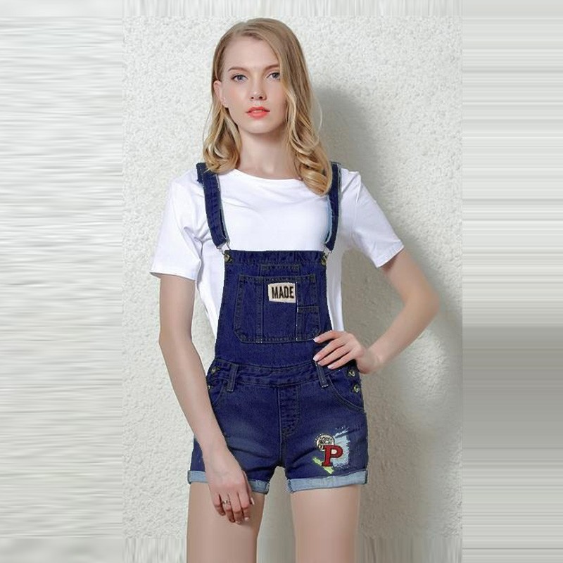 QUẦN YẾM JEAN TÚI TO TRƯỚC NGỰC ĐÍNH LOGO CHỮ P